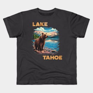 Lake Tahoe Nevada Outdoors Kids T-Shirt